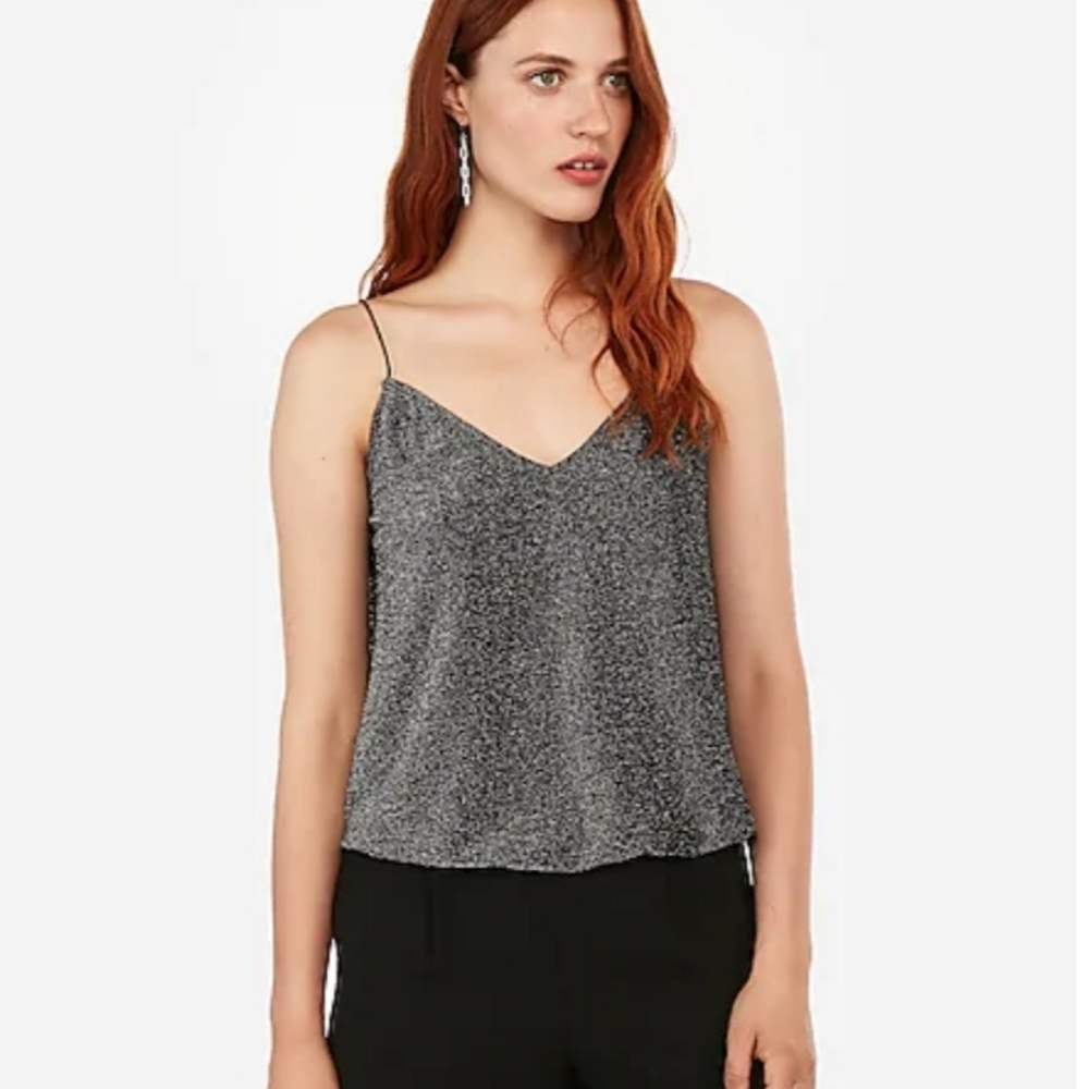 NEW Metallic Sparkle Bubble Cami